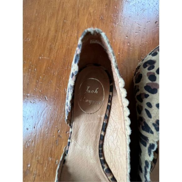 Jack Rogers cheetah/leopard/animal print flats 6.5 - Picture 2 of 5